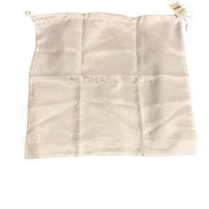 Michael Kors White Satin Bag